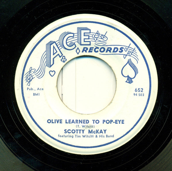 Scotty McKay : Olive Learned To Pop-Eye / Shame (7", Single)
