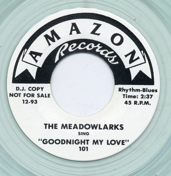 Don Julian & The Meadowlarks : Goodnight My Love /  This I Swear (7", Single, Promo, RE, Cle)