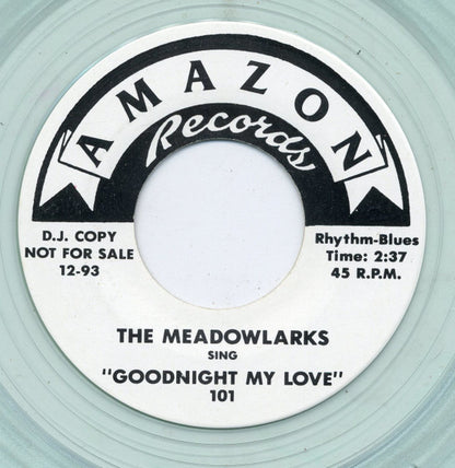 Don Julian & The Meadowlarks : Goodnight My Love /  This I Swear (7", Single, Promo, RE, Cle)
