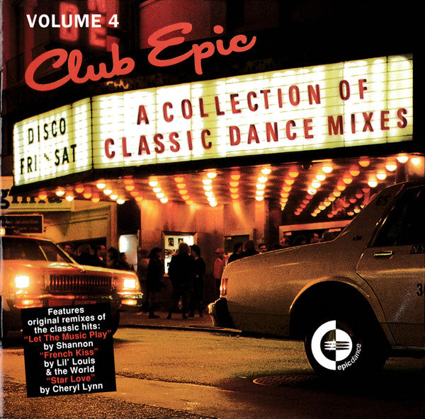 Various : Club Epic (A Collection Of Classic Dance Mixes) Volume 4 (CD, Comp, RM)
