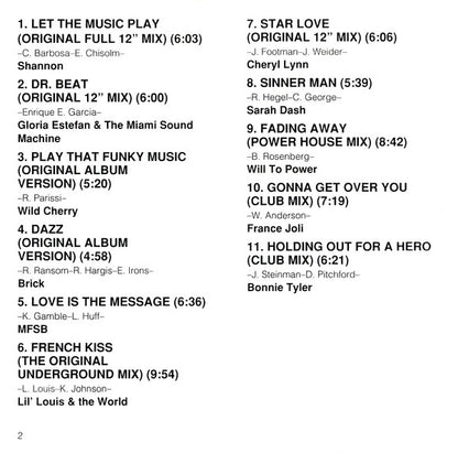 Various : Club Epic (A Collection Of Classic Dance Mixes) Volume 4 (CD, Comp, RM)
