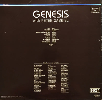 Genesis : Genesis With Peter Gabriel (LP, Album, Mono, RE)