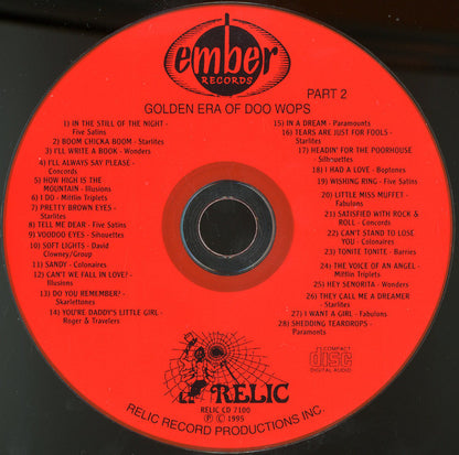 Various : The Golden Era Of Doowops: The Groups Of Ember Records Part 2 (CD, Comp)