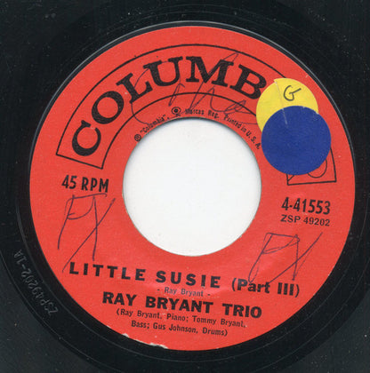 Ray Bryant Trio : Little Susie (7", Single, Styrene)