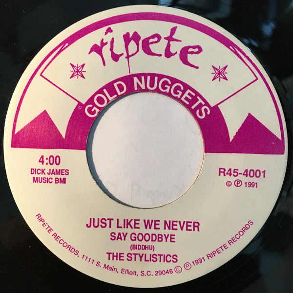 Jimmy Witherspoon / The Stylistics : T.W.A. / Just Like We Never Say Goodbye (7")