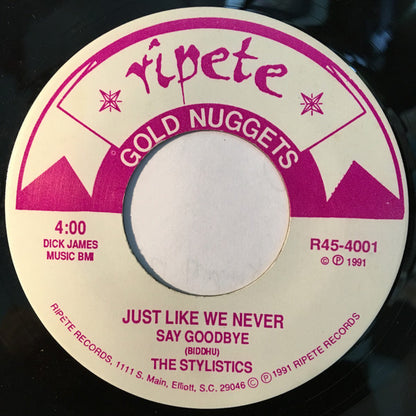 Jimmy Witherspoon / The Stylistics : T.W.A. / Just Like We Never Say Goodbye (7")