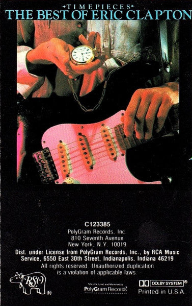 Eric Clapton : Timepieces - The Best Of Eric Clapton (Cass, Comp, Club)