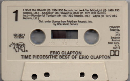 Eric Clapton : Timepieces - The Best Of Eric Clapton (Cass, Comp, Club)