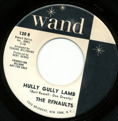 The Renaults (2) : Only You (7", Single, Promo)