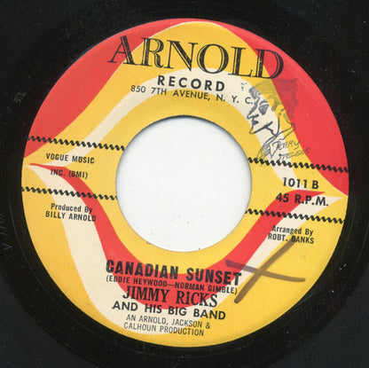 Jimmy Ricks (2) : Change Of Heart / Canadian Sunset (7", Single)
