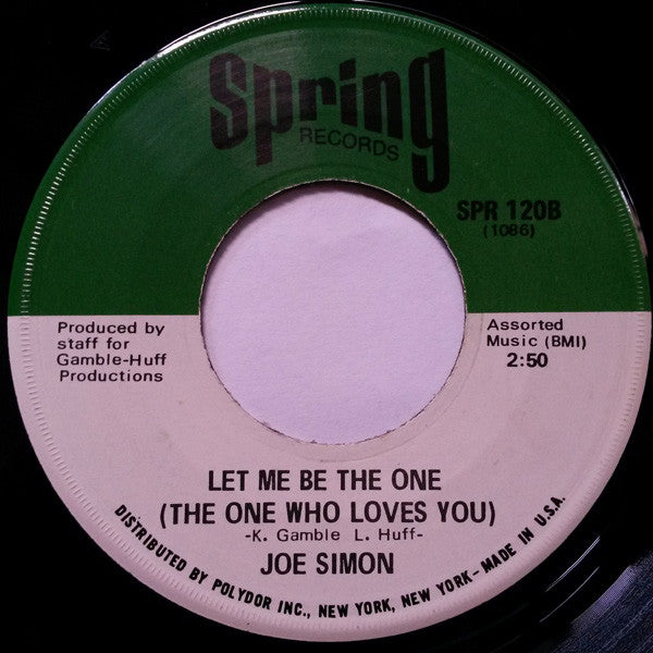 Joe Simon : Drowning In The Sea Of Love (7", Single, Scr)