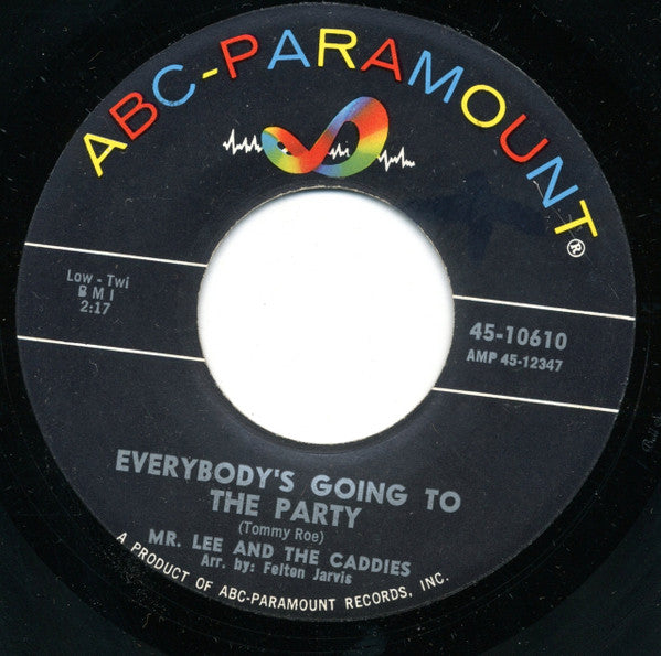 Myron Lee & The Caddies : Everybody's Going To The Party / Honky Tonk Song (7", Single)
