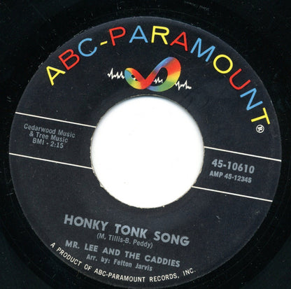 Myron Lee & The Caddies : Everybody's Going To The Party / Honky Tonk Song (7", Single)