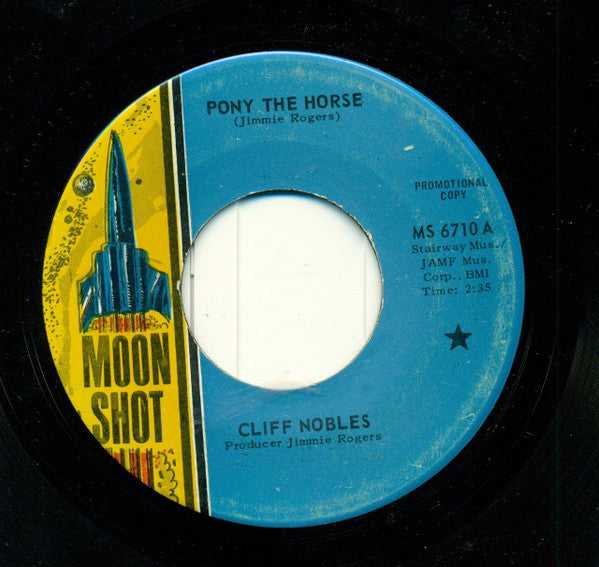Cliff Nobles : Pony The Horse (7", Single, Promo)