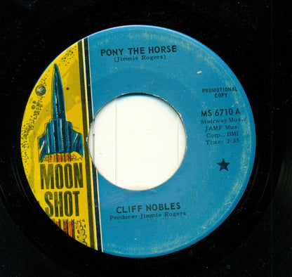 Cliff Nobles : Pony The Horse (7", Single, Promo)