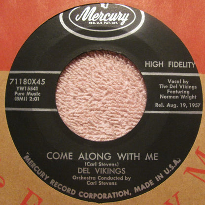 The Dell-Vikings : Come Along With Me (7")