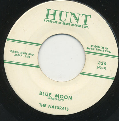 The Naturals (20) : How Strange / Blue Moon (7", Single)