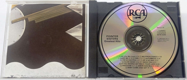 Pointer Sisters : Greatest Hits (CD, Comp)