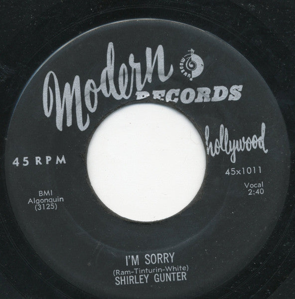 Shirley Gunter : I'm Sorry / I've Been Searching (7", Single)
