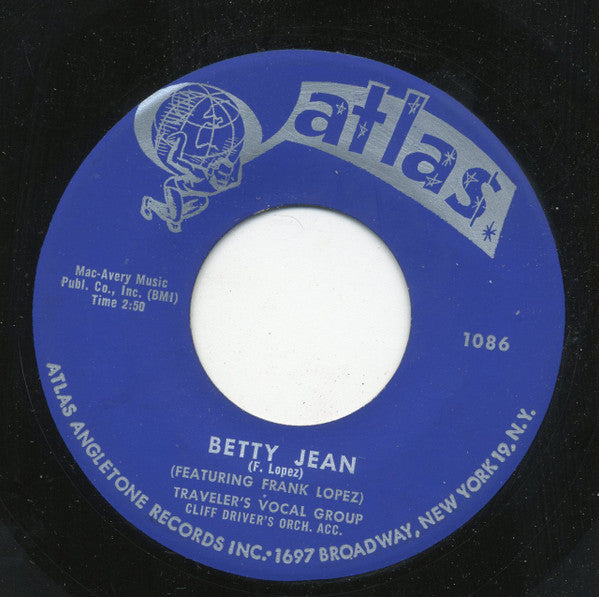 Travelers Vocal Group : Lenora / Betty Jean (7")