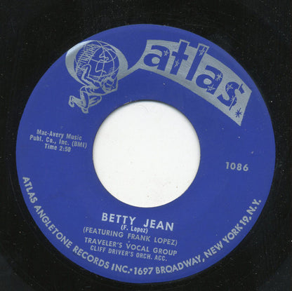 Travelers Vocal Group : Lenora / Betty Jean (7")
