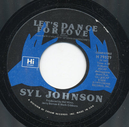 Syl Johnson : Mystery Lady / Let's Dance For Love (7", Single)