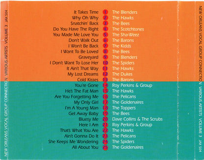 Various : New Orleans Vocal Group Connection Vol. 3 (CD, Comp)