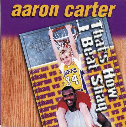 Aaron Carter : That's How I Beat Shaq (CD, Single)