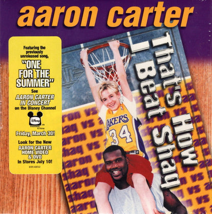 Aaron Carter : That's How I Beat Shaq (CD, Single)