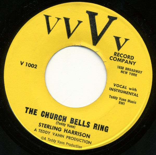 Sterling Harrison : Let's Wobble / The Church Bells Ring (7", Single)