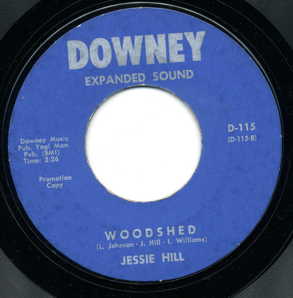 Jessie Hill : Chip Chop (My Fair Lady) / Woodshed (7", Single, Promo, Styrene)