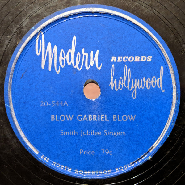 Smith Jubilee Singers : Blow Gabriel Blow (Shellac, 10")