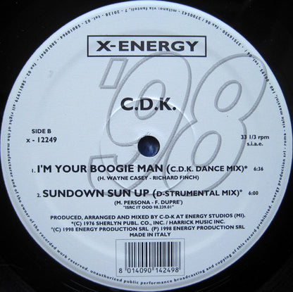 C.D.K. : I'm Your Boogie Man '98 (12")