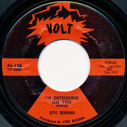 Otis Redding : I've Been Loving You Too Long (To Stop Now) / I'm Depending On You (7", Single, Styrene)