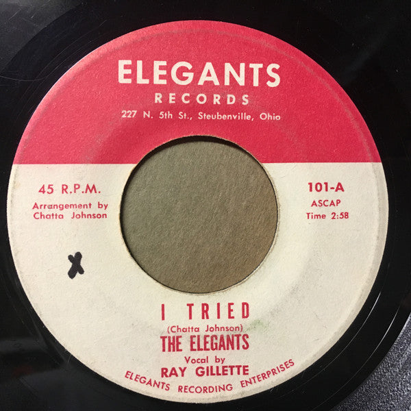 The Elegants (7) : I Tried (7")