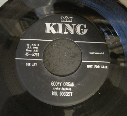 Bill Doggett : Goofy Organ / Zee (7", Promo)
