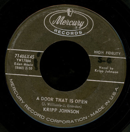 Corinthian "Kripp" Johnson : Still I Forgive (7", Styrene)