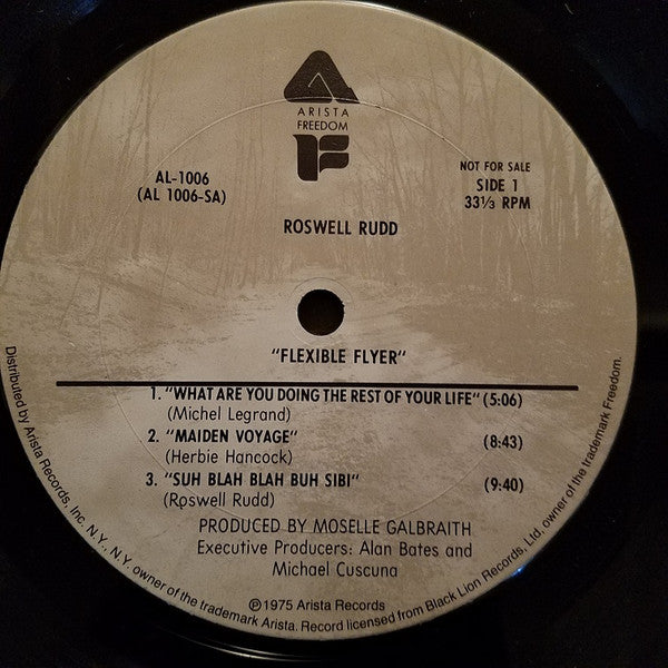 Roswell Rudd : Flexible Flyer (LP, Album, Promo, Pit)