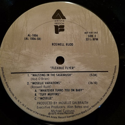Roswell Rudd : Flexible Flyer (LP, Album, Promo, Pit)