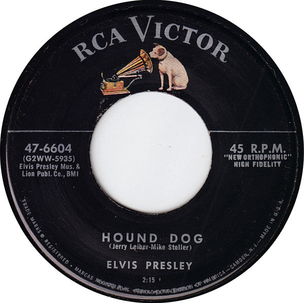 Elvis Presley : Hound Dog / Don't Be Cruel (7", Single, Roc)
