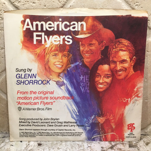 Glenn Shorrock : American Flyers (7", Single, Promo)