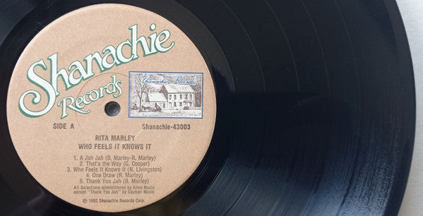 Rita Marley : Who Feels It Knows It (LP, Album, RE)