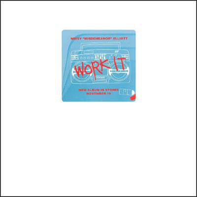Missy Elliott : Work It (12", Promo)