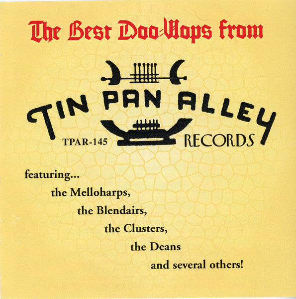 Various : The Best Doo-Wops From Tin Pan Alley Records (CDr, Comp)