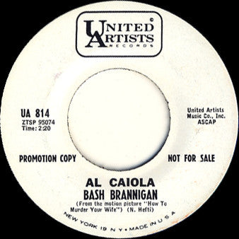 Al Caiola : Hunky Funky (7", Single, Promo)