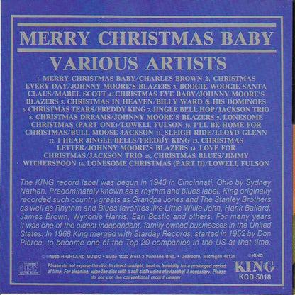 Various : Merry Christmas, Baby (CD, Comp, RE)