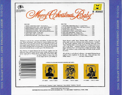 Various : Merry Christmas, Baby (CD, Comp, RE)