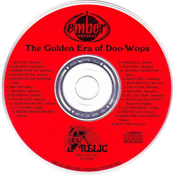 Various : The Golden Era Of Doowops: The Groups Of Ember Records (CD, Comp)
