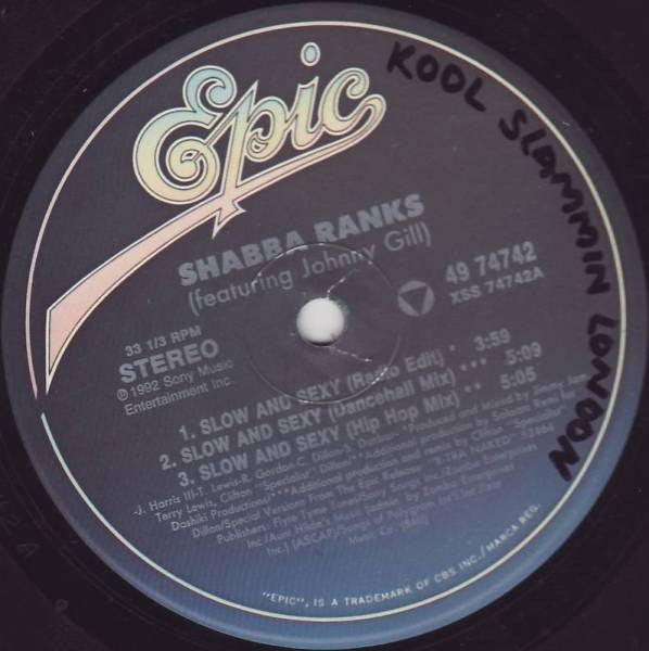 Shabba Ranks : Slow And Sexy (12")
