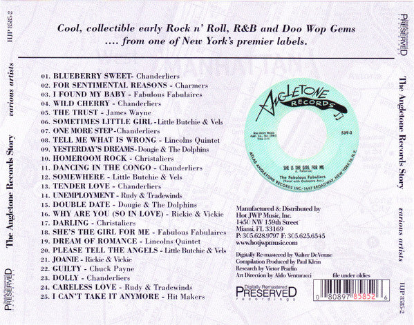 Various : The Angletone Records Story (CD, Comp)